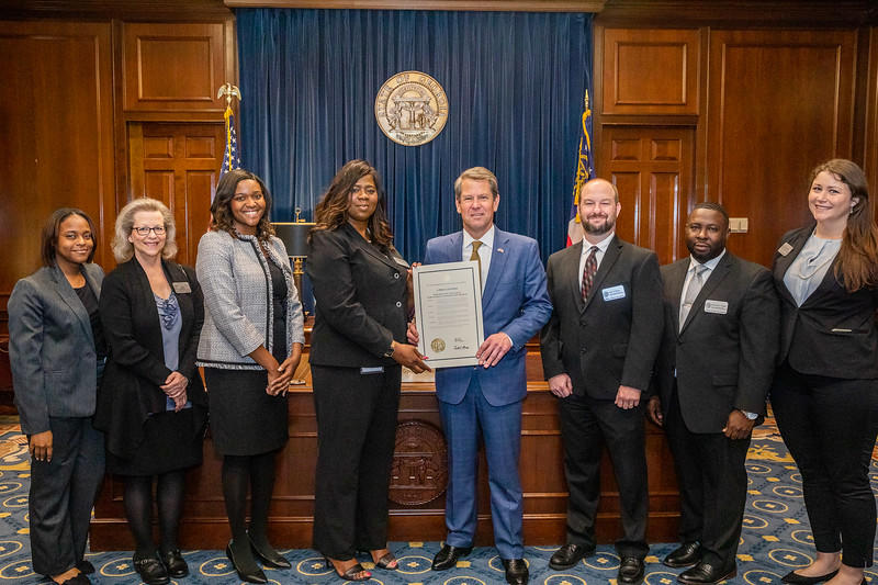 Governor Kemp & GCEO Staff 